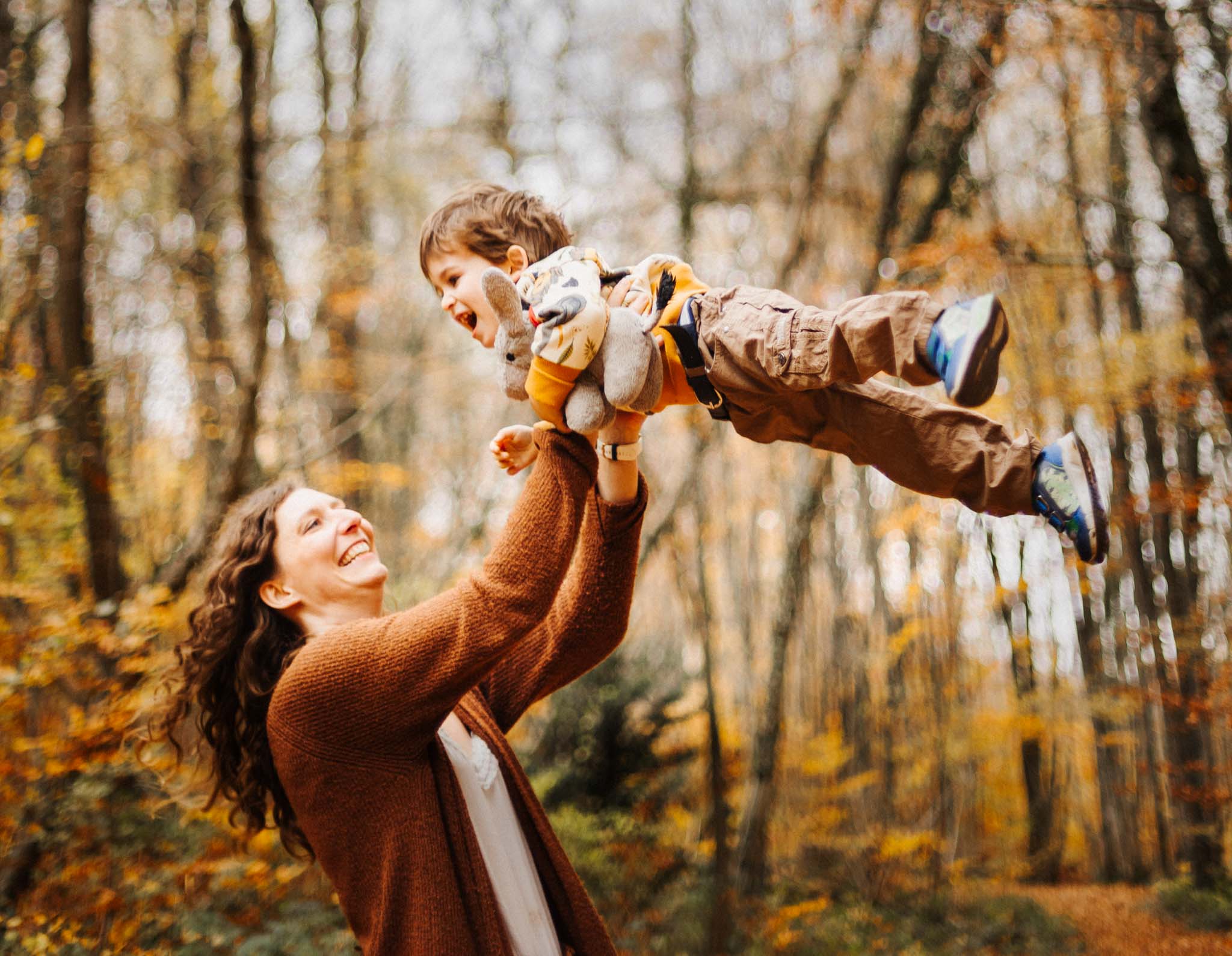 Enfant en l'air