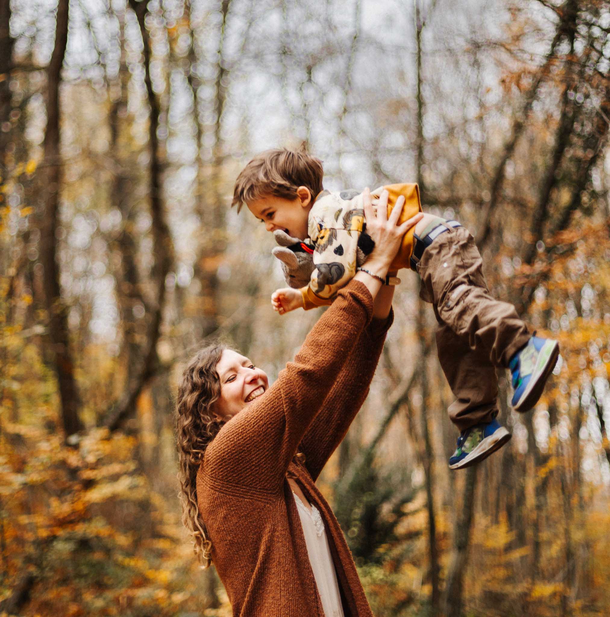 Enfant en l'air
