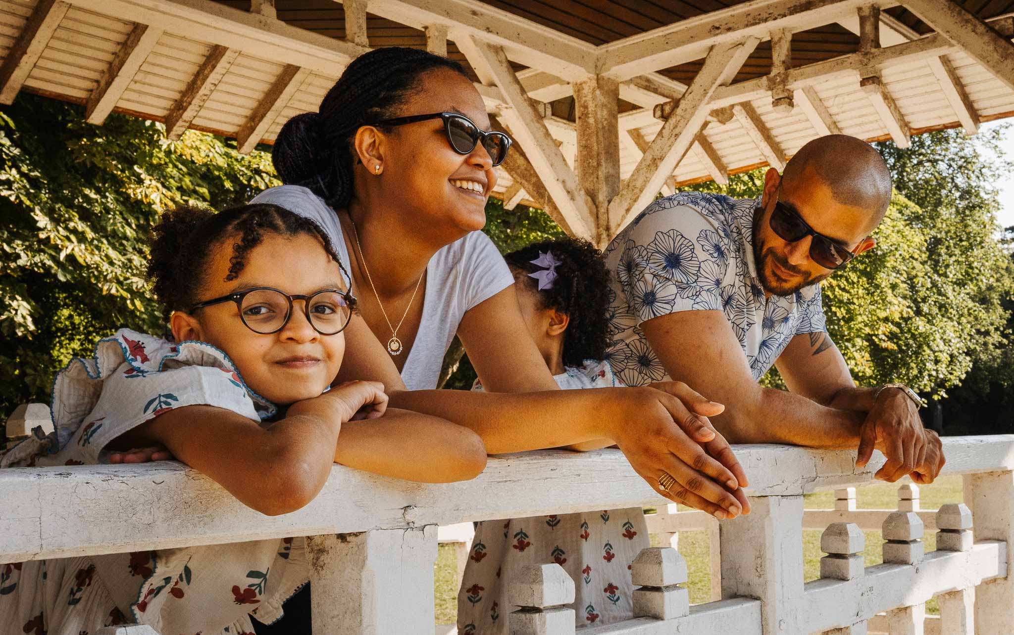 Famille parc de Champagne
