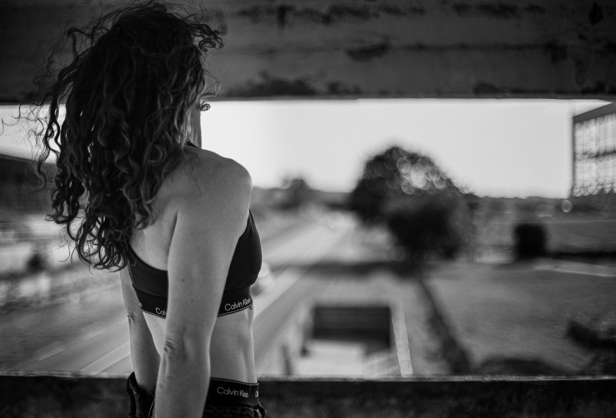 Cécile noir et blanc