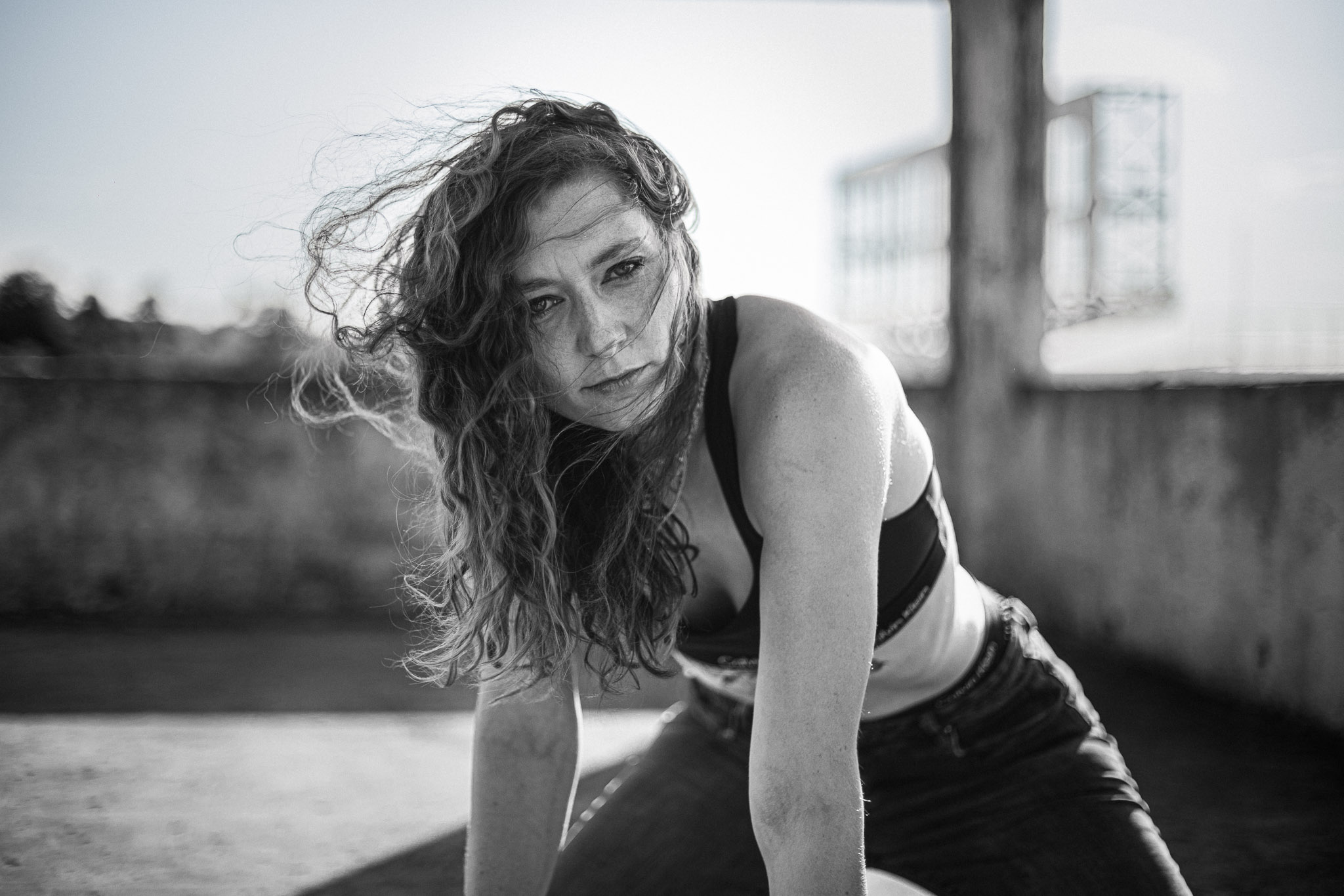 Cécile noir et blanc circuit